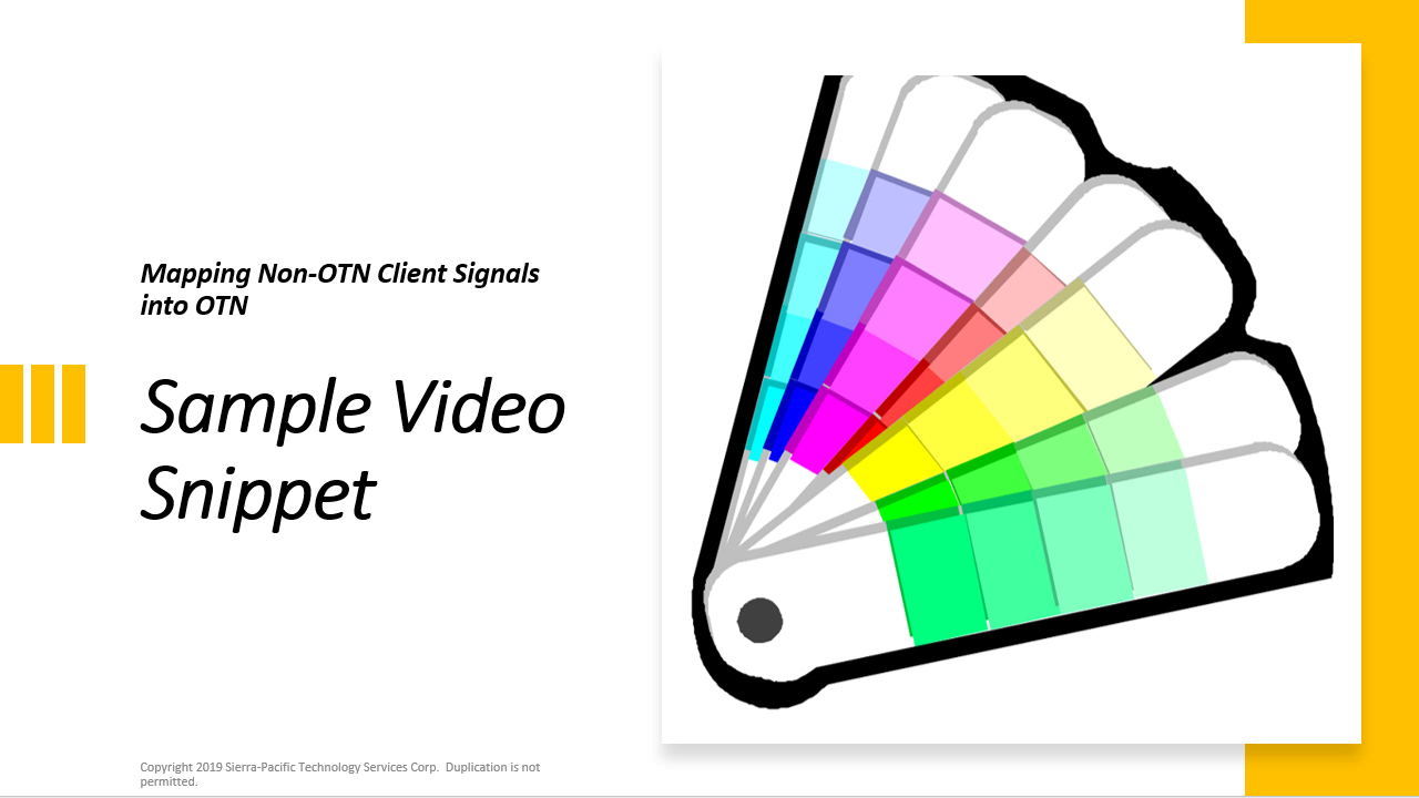 Sample Video Non OTN Client Mapping Training BMP and AMP First Frame - Sample Video Non OTN Client Mapping Training BMP And AMP First Frame 